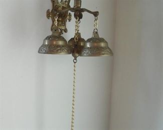 Brass bell set