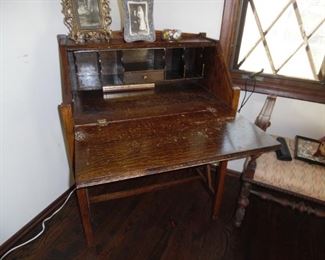 Wonderful vintage writing desk, awesome piece of history