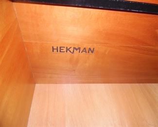 Hekman furniture filing cabinet 