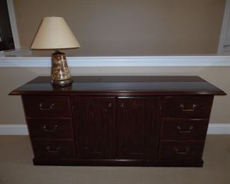 Large traditional office credenza 