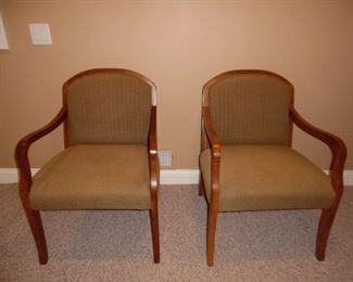 Perfect pair of accent chairs