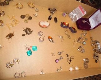 We do have some jewelry, a very small selection of costume jewelry