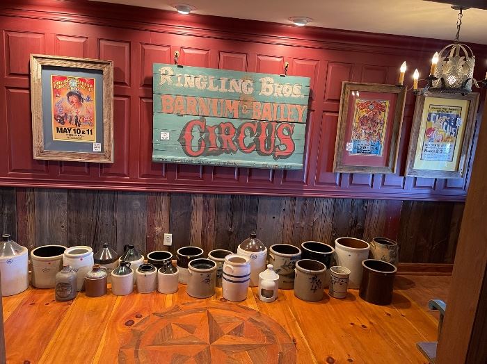 Circus Posters + Crocks