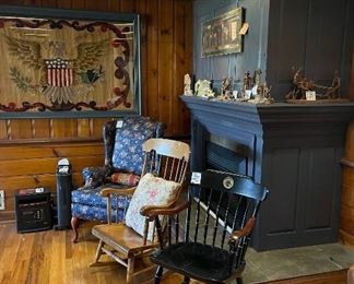 Assorted Chairs + Heaters