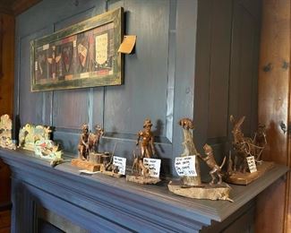 Wood Carvings + Wood Puzzles