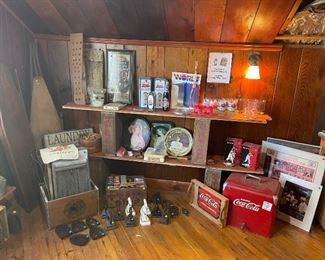 Antique Laundry + Pepsi + Coke + Cincy Reds