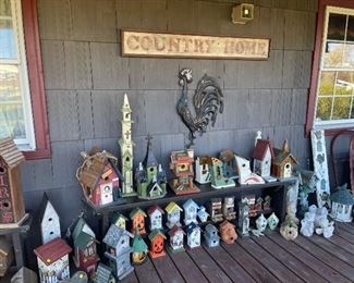 Birdhouses + Signs