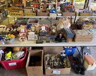 Hats + Trophies + Bathroom Items + Dolls + Purses / Wallets + Small Coolers