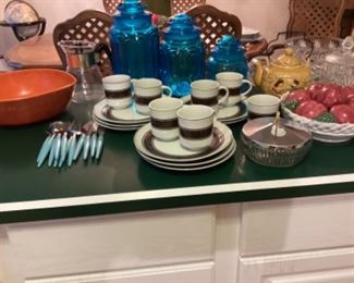 Moon and star 3 piece canisters. ~ kitchen items