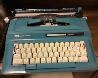 Vintage electric typewriter