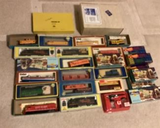 Vintage train cars +