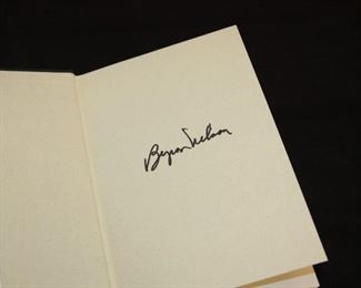 Byron Nelson signed book. 