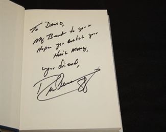 Drew Pearson signed book