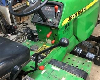 There is a front loader in the next picture, 4 additional attachments & trailer the owner purchased to tow this tractor.   We will sell as a lot now, until the sale, or sell individually  the weekend of the sale.  Please call  
to  get pricing  for the "LOT" or reserve separate items 