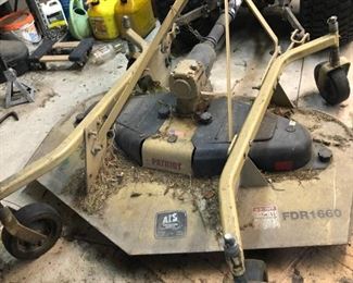 Land Pride FDR1660 60" Mower - shown attached to John  Deere - 2nd attachment