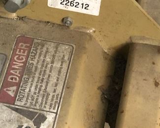 4th attachment shown - plow