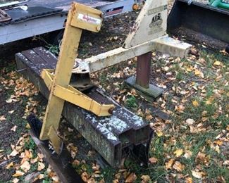 Land Pride 3 point hitch & King Kutter Back Blade - 4th attachment plus hitch 