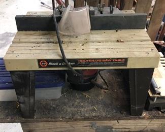 Black & Decker router/jigsaw table 