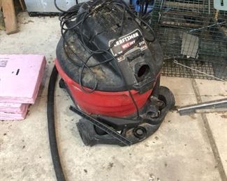 Craftsman 6.25 hp wet/dry Vac 