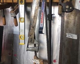 Vintage and New Saw's & Clamps