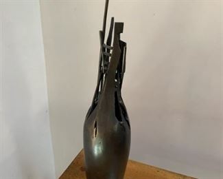 Kellogg Johnson 'Bronze Vessel' 20" x 3"