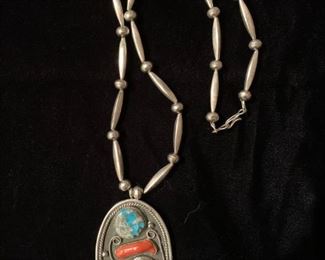 Unsigned pendant, mid-20th C