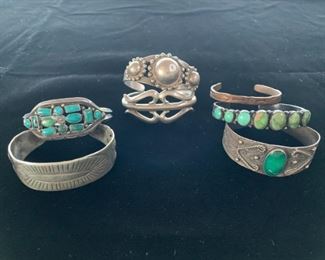 Early to mid-20th Century Native American cuffs