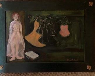 Ellen Miller (American, early 20th C) oil on board