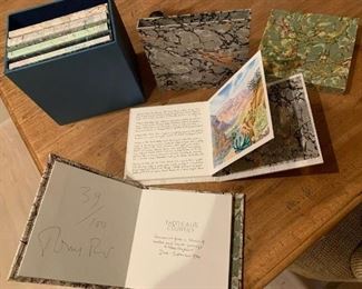 Extremely rare Tony Foster 'Souvenirs from a Series of Walks', 39/100