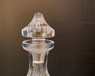#5 -  NOW 50% so $45 was $90 - Waterford crystaL decanter Tramore pattern 