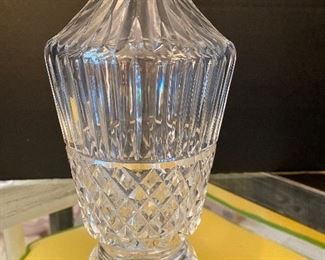 #5 -  NOW 50% so $45 was  $90 - Waterford crystaL decanter Tramore pattern 