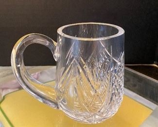 #8 - NOW $15 was $30 Waterford crystal mug 