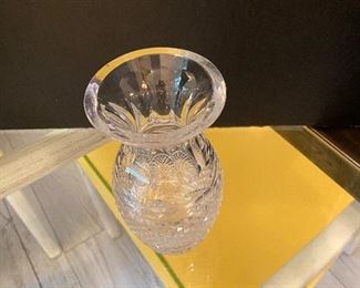 #9 - $30 Waterford crystal footed salt cellar 2”5/8 x 2” 5/8 