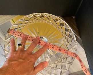 #12 - $90 Waterford cake plate stand ALANA pattern 