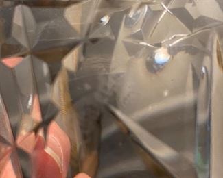 #12 - $90 Waterford cake plate stand ALANA pattern 