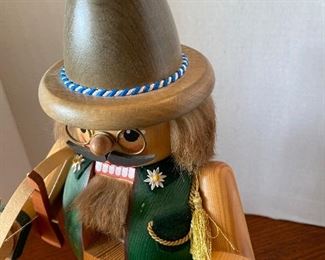 #33 -$56 - Nutcracker Volkunskurt with beer stein and eagle. 