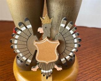 #33 -$56 - Nutcracker Volkunskurt with beer stein and eagle. Mint condition with label. 