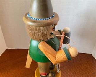 #33 -$56 - Nutcracker Volkunskurt with beer stein and eagle. Mint condition with label. 