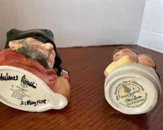 #35 - $120 - Set of 11 Royal Doulton toby Jar 