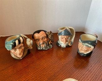 #35 - $120 - Set of 11 Royal Doulton toby Jar 