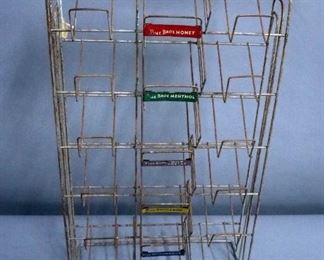 Pine Bros Cough & Throat Relief Shelving Unit, 24" x 12.5" x 20"