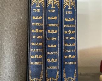 Dante Alighieri set of 3