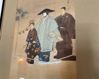 Kogyo Tsukioka woodblock prints.
Set of 6. 