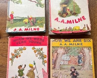 Lot of 4. AA MILNE