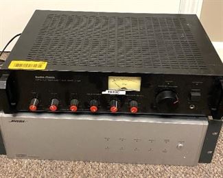 Bose Freespace 4400 Business Music Station offered for $125. Radio Shack MPA-101, 100 watt PA amplifier offered for $45