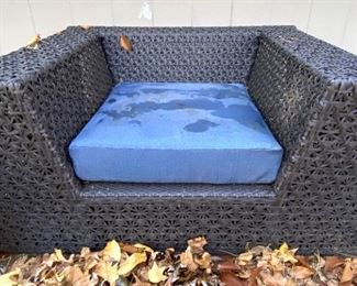 Large Wicker Arm Chair    $225
