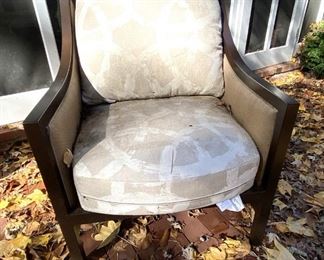 4 Outdoor Summer Classic chairs 30''wide x 36''deep x 34'' tall to seat back.  Each chair offered for $125