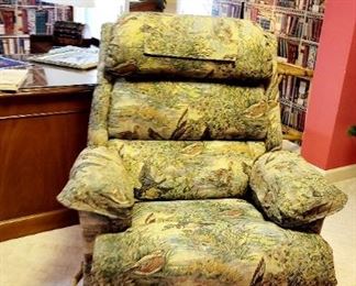 LaZboy, recliner, duck print recliner