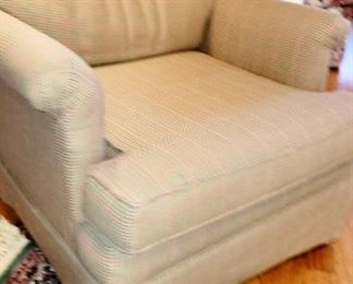 Arm Chair,  tan plaid