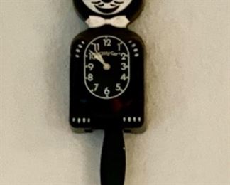 Black cat clock